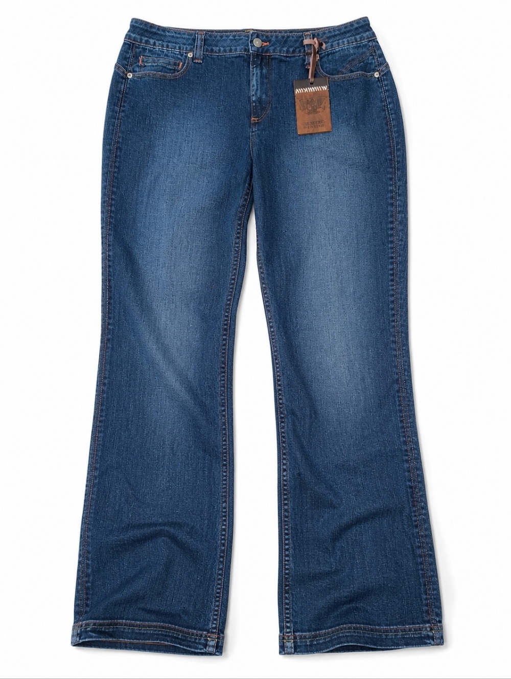 ANTIK DENIM Embellished Straight Leg JEANS Y2K Plus Size 24W VINTAGE - Picture 8 of 11
